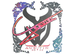 Sticker Graviti (Holo) | Austin 2025 - Preço e onde comprar no CS2