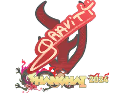 Sticker Graviti | Shanghai 2024 - Preço e onde comprar no CS2