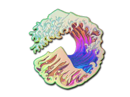 Sticker Great Wave (Holo) - Preço e onde comprar no CS2