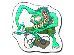 Sticker Green Bombster - Preço e onde comprar no CS2
