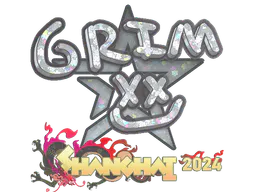 Sticker Grim (Glitter) | Shanghai 2024 - Preço e onde comprar no CS2