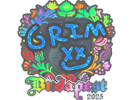 Sticker Grim (Holo) | Budapest 2025 - Preço e onde comprar no CS2