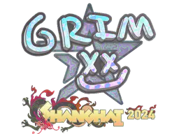 Sticker Grim (Holo) | Shanghai 2024 - Preço e onde comprar no CS2