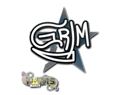 Sticker Grim | Paris 2023 - Preço e onde comprar no CS2