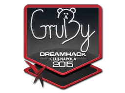 Sticker GruBy | Cluj-Napoca 2015 - Preço e onde comprar no CS2