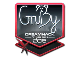 Sticker GruBy (Foil) | Cluj-Napoca 2015 - Preço e onde comprar no CS2