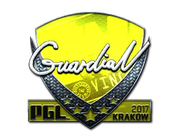 Sticker GuardiaN (Foil) | Krakow 2017 - Preço e onde comprar no CS2