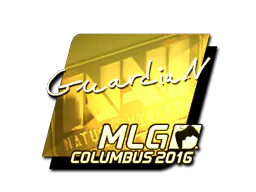 Sticker GuardiaN (Gold) | MLG Columbus 2016 - Preço e onde comprar no CS2