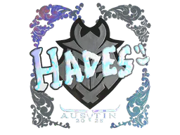 Sticker hades (Holo) | Austin 2025 - Preço e onde comprar no CS2