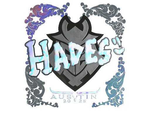Sticker hades (Holo) | Austin 2025 - Preço e onde comprar no CS2