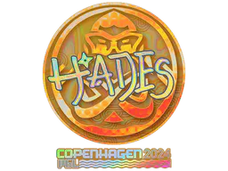 Sticker hades (Holo) | Copenhagen 2024 - Preço e onde comprar no CS2
