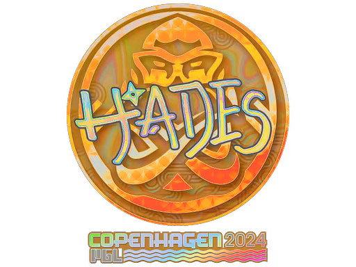 Sticker hades (Holo) | Copenhagen 2024 - Preço e onde comprar no CS2