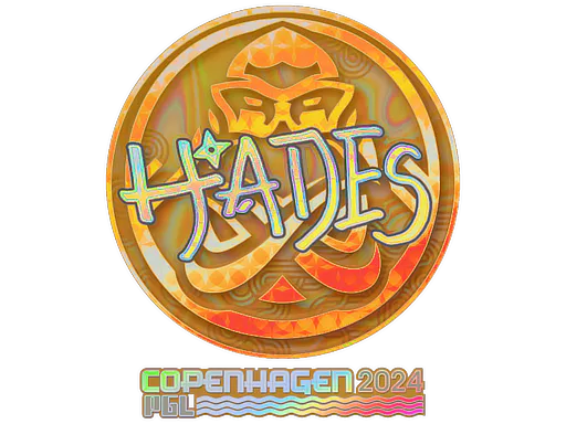 Sticker hades (Holo) | Copenhagen 2024 - Preço e onde comprar no CS2