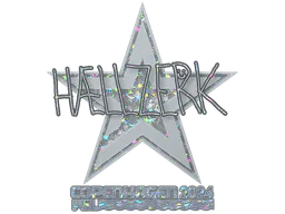 Sticker hallzerk (Glitter) | Copenhagen 2024 - Preço e onde comprar no CS2