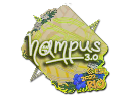 Sticker hampus | Rio 2022 - Preço e onde comprar no CS2