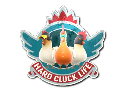 Sticker Hard Cluck Life - Preço e onde comprar no CS2