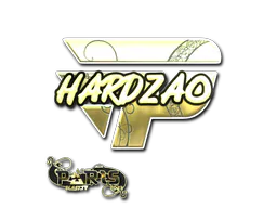 Sticker hardzao (Gold) | Paris 2023 - Preço e onde comprar no CS2