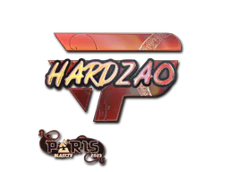 Sticker hardzao (Holo) | Paris 2023 - Preço e onde comprar no CS2