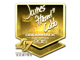 Sticker hazed (Gold) | Cluj-Napoca 2015 - Preço e onde comprar no CS2
