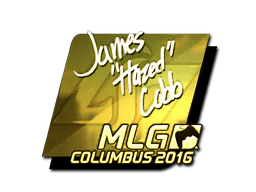 Sticker hazed (Gold) | MLG Columbus 2016 - Preço e onde comprar no CS2