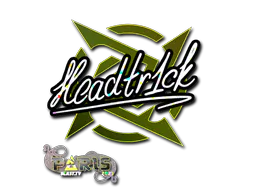Sticker headtr1ck (Glitter) | Paris 2023 - Preço e onde comprar no CS2