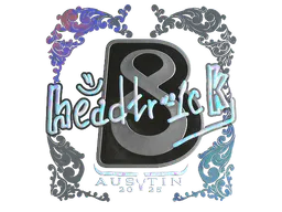 Sticker headtr1ck (Holo) | Austin 2025 - Preço e onde comprar no CS2