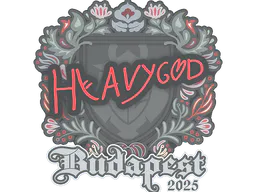 Sticker Heavygod | Budapest 2025 - Preço e onde comprar no CS2