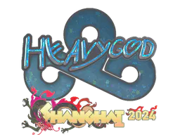 Sticker Heavygod (Glitter) | Shanghai 2024 - Preço e onde comprar no CS2