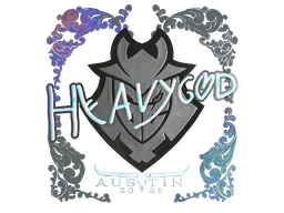 Sticker Heavygod (Holo) | Austin 2025 - Preço e onde comprar no CS2