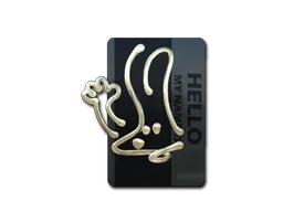 Sticker Hello FAMAS (Gold) - Preço e onde comprar no CS2