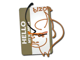 Sticker Hello PP-Bizon - Preço e onde comprar no CS2