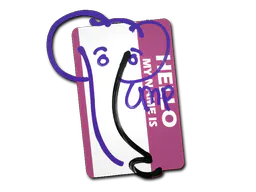 Sticker Hello UMP-45 - Preço e onde comprar no CS2