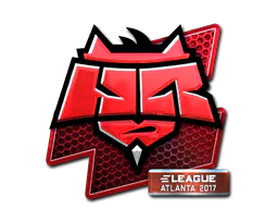 Sticker HellRaisers (Foil) | Atlanta 2017 - Preço e onde comprar no CS2