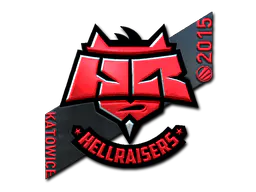 Sticker HellRaisers (Foil) | Katowice 2015 - Preço e onde comprar no CS2