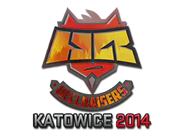 Sticker HellRaisers (Holo) | Katowice 2014 - Preço e onde comprar no CS2