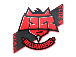 Sticker HellRaisers | Katowice 2015 - Preço e onde comprar no CS2