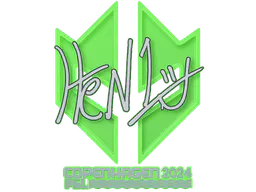 Sticker HEN1 | Copenhagen 2024 - Preço e onde comprar no CS2