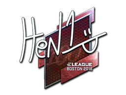Sticker HEN1 (Foil) | Boston 2018 - Preço e onde comprar no CS2