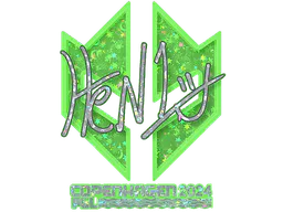 Sticker HEN1 (Glitter) | Copenhagen 2024 - Preço e onde comprar no CS2