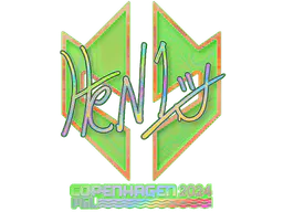 Sticker HEN1 (Holo) | Copenhagen 2024 - Preço e onde comprar no CS2