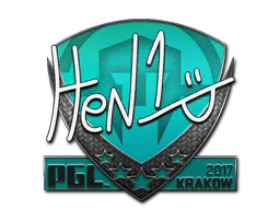 Sticker HEN1 | Krakow 2017 - Preço e onde comprar no CS2