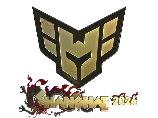 Sticker HEROIC (Gold) | Shanghai 2024 - Preço e onde comprar no CS2