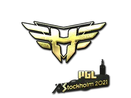 Sticker Heroic (Gold) | Stockholm 2021 - Preço e onde comprar no CS2