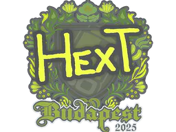 Sticker HexT | Budapest 2025 - Preço e onde comprar no CS2