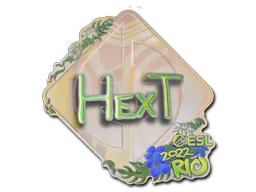 Sticker HexT (Holo) | Rio 2022 - Preço e onde comprar no CS2