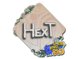 Sticker HexT | Rio 2022 - Preço e onde comprar no CS2