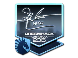 Sticker Hiko (Foil) | Cluj-Napoca 2015 - Preço e onde comprar no CS2
