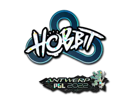 Sticker Hobbit (Glitter) | Antwerp 2022 - Preço e onde comprar no CS2