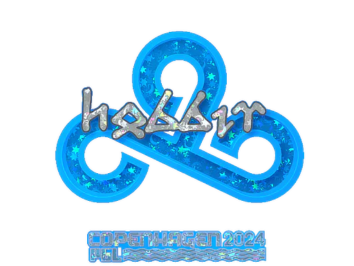 Sticker Hobbit (Glitter) | Copenhagen 2024 - Preço e onde comprar no CS2