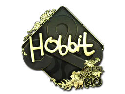 Sticker Hobbit (Gold) | Rio 2022 - Preço e onde comprar no CS2
